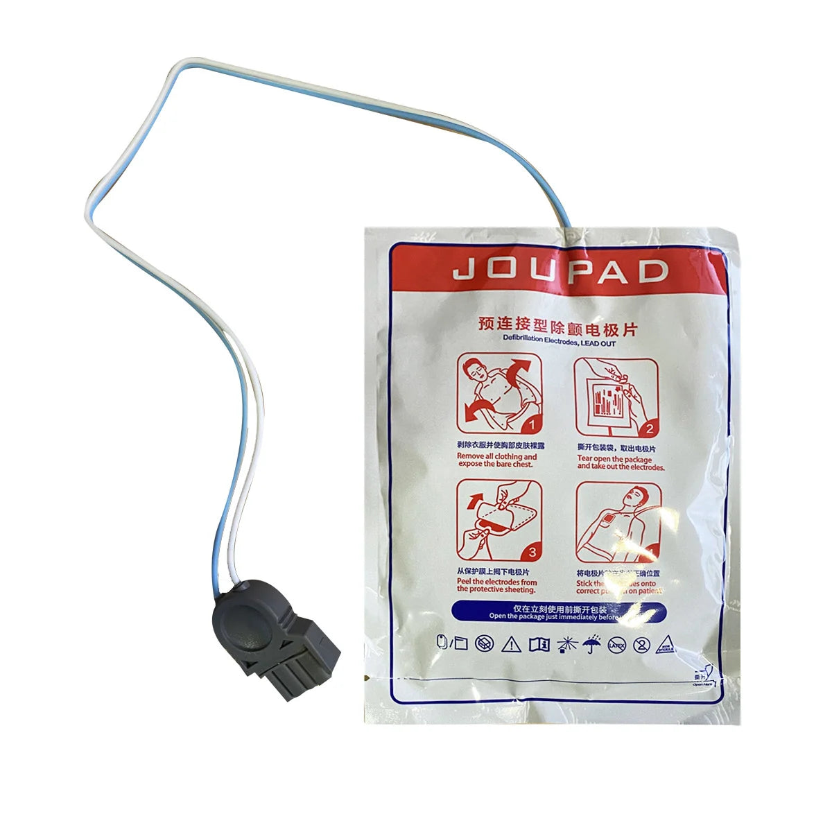 Disposable defibrillation electrode sheets